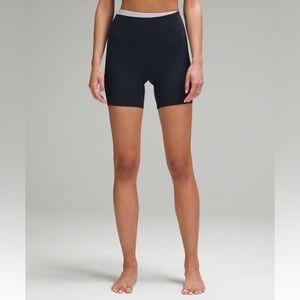 lululemon athletica align hr shorts 6” *color block